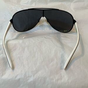 LACOSTE White & Black Sunglasses LA12600 BK